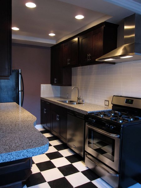 All new kitchen with new appliances, Ceaser stone counter tops and fantastic marble floor